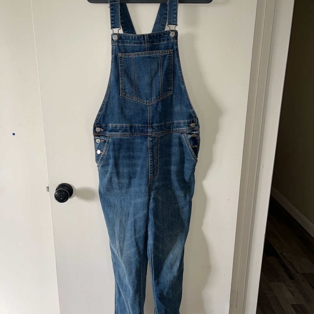 Old Navy Blue Denim Overalls Jumpsuit